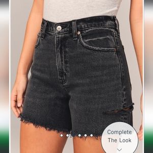 Curve love high rise dad shorts